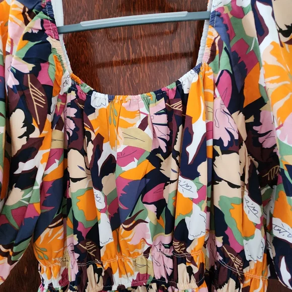 JODIFL Colorful Floral Print Dress - Picture 5 of 5